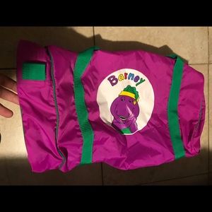 VTG Barney Sleepover Duffle